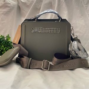 Steve Madden Bevelyn Convertible Tote Bag - Olive